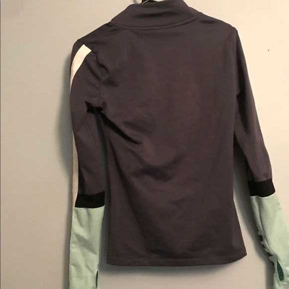 PINK VS Athletic Long Sleeve Quarter zip pull over - Picture 3 of 3